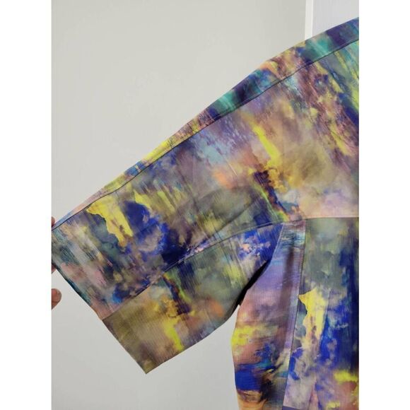 Lululemon Men’s Water-Repellent Hiking Short Sleeve Shirt Altered Nature M NWOT - Picture 3 of 10